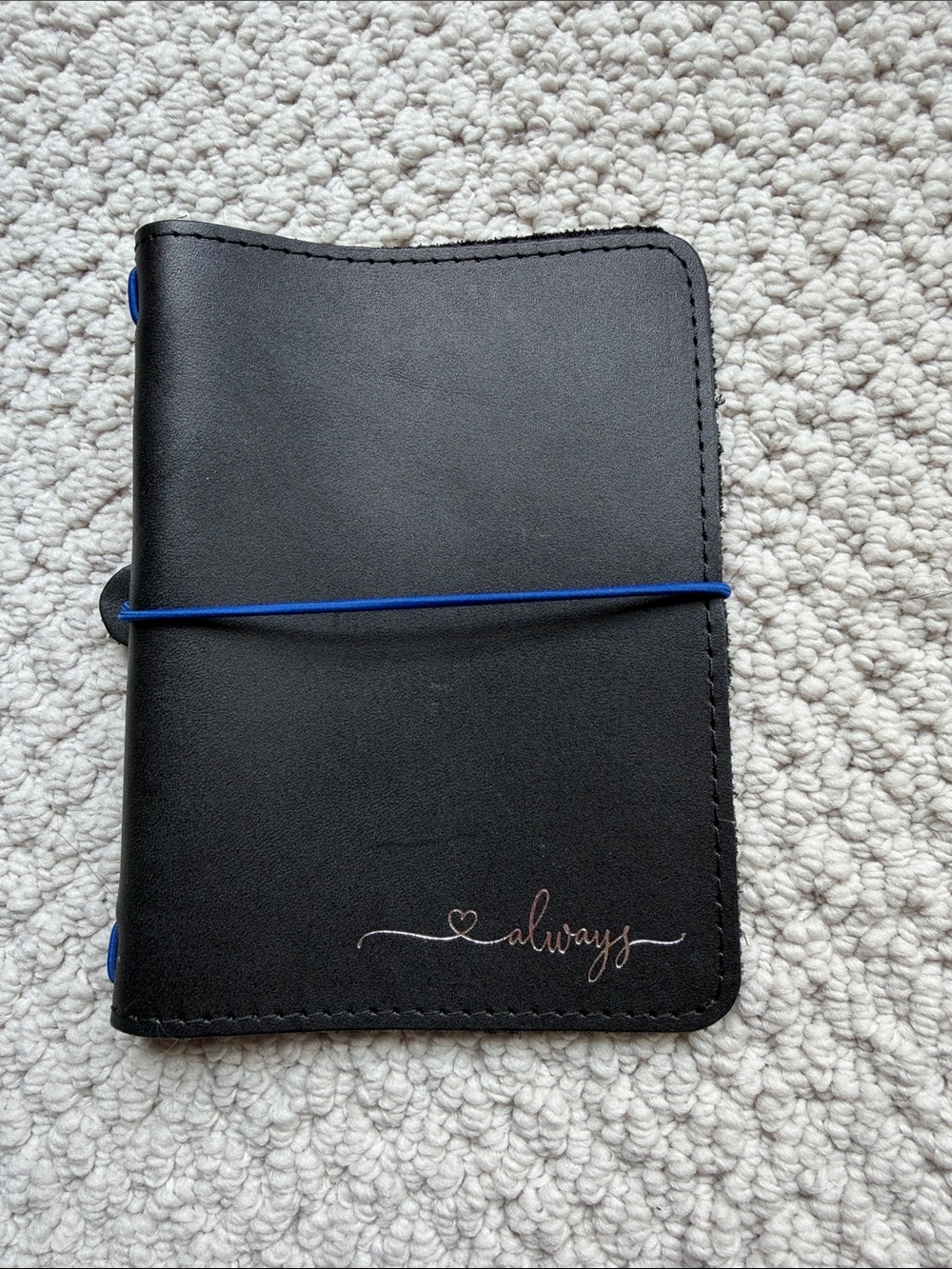 Foxy Fix black notebook cover